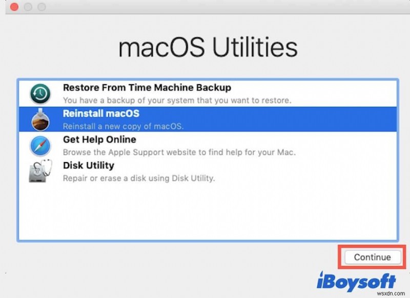 macOS를 수정하는 가장 간단한 방법 7가지를 컴퓨터에 설치할 수 없음