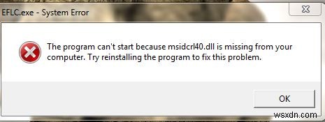 msidcrl40.dll 오류 해결 단계 – 수리 자습서 작업