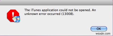 Windows에서 13008 iTunes 오류 