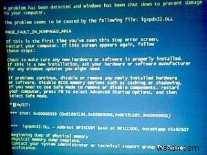 igxpdx32.dll 블루 스크린 오류를 예방 및 치료하는 방법