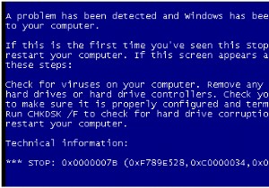 Windows XP  STOP 0x0000007B  오류 원인과 해결 방법 총정리