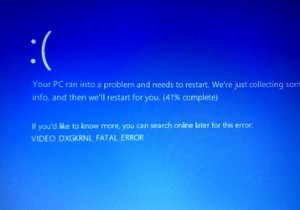 Windows 10 VIDEO DXGKRNL 치명적 오류(0x00000113) 해결 방법 총정리