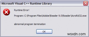 Office 설치 후 Microsoft Visual C++ 런타임 라이브러리 오류를 수정하는 방법 