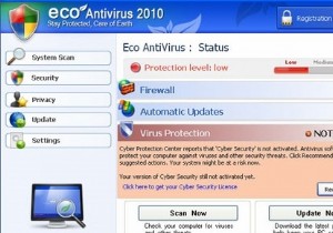 Eco Antivirus 2010을 제거하는 방법