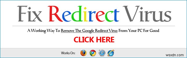 Google 리디렉션 바이러스를 제거하는 방법