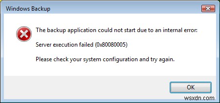 Windows 7에서 80080005 오류를 복구하는 방법