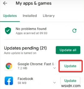 [수정됨] Chrome이 Android 또는 스마트폰에서 충돌하거나 열리지 않음