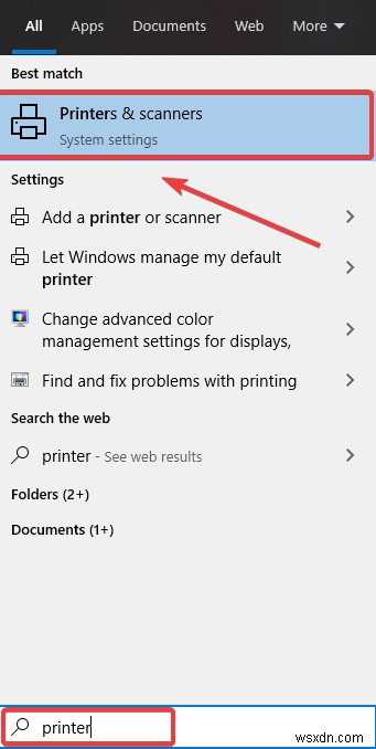 [수정됨] Windows 10에서 HP 프린터가 Word 문서를 인쇄하지 않음