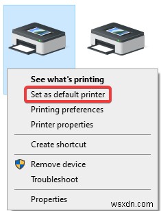 프린터가 문서를 반전된 색 구성표로 계속 인쇄함
