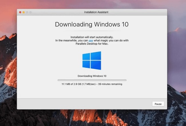 Mac에 Windows 10 설치