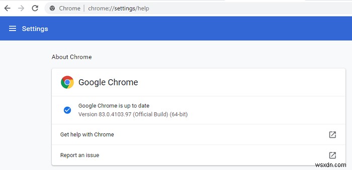 Chrome 업데이트 오류 0x80040902를 수정하는 방법