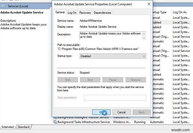 Adobe Reader DC에서 자동 업데이트를 비활성화하는 방법