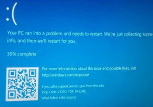 Windows 10 비디오 TDR 실패(VIDEO_TDR_FAILURE) 블루스크린 오류 해결 방법 총정리