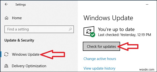 해결됨:Windows 10에서 Windows 업데이트 구성 요소를 복구해야 함