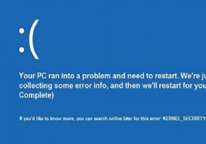 Windows 10에서 커널 보안 검사 실패 오류를 수정하는 방법