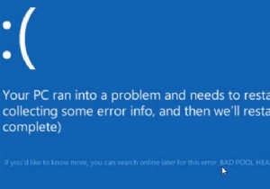 수정됨:Bad_Pool_Header Windows 10 수정