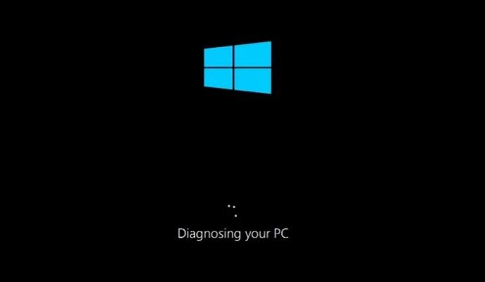 Windows 10이 PC 진단 시 멈춤