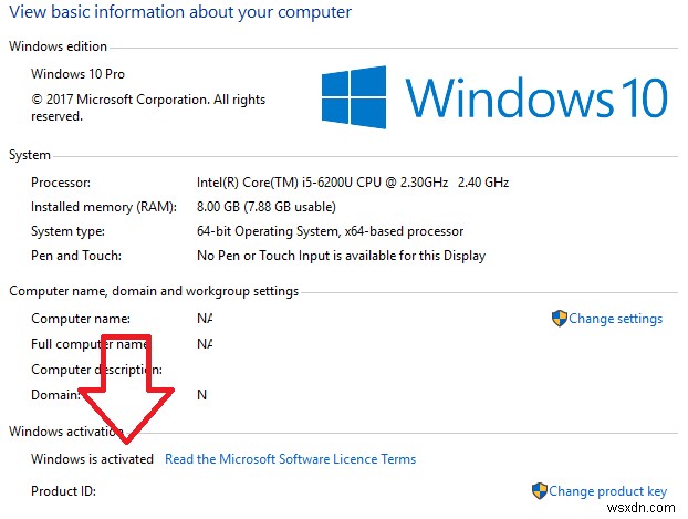 Windows 10 정품 인증 오류 0x8007251D를 수정하는 방법