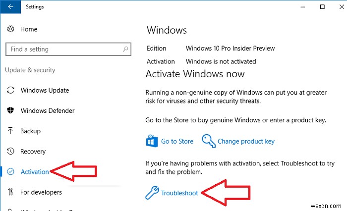 Windows 10 정품 인증 오류 0x8007251D를 수정하는 방법