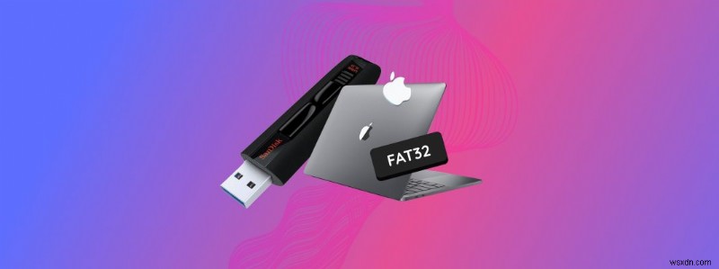 데이터 손실 없이 Mac에서 USB 드라이브를 FAT32로 포맷하는 방법 