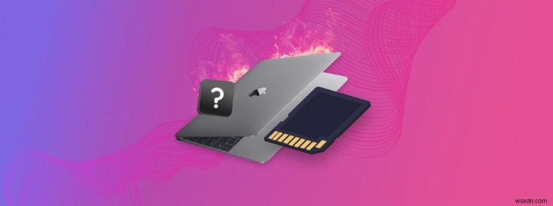 Mac에서 SD 카드가 표시되지 않음:해결 방법 