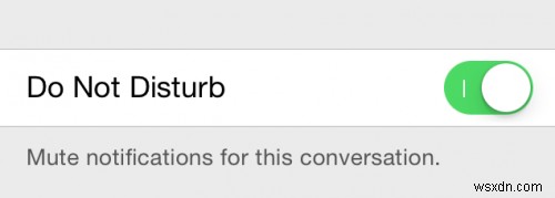 iOS 8의 메시지 앱에서 수다스러운 대화를 침묵시키는 방법 