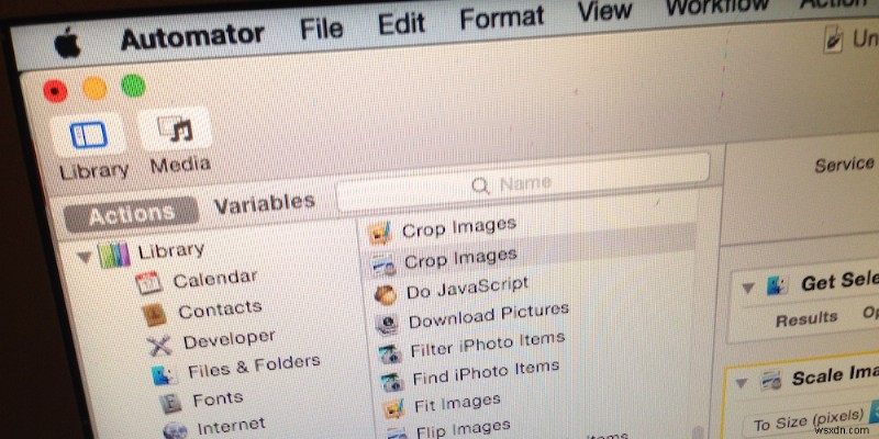 31일 간의 OS X 팁:Automator를 사용하여 한 번에 여러 이미지 크기 조정