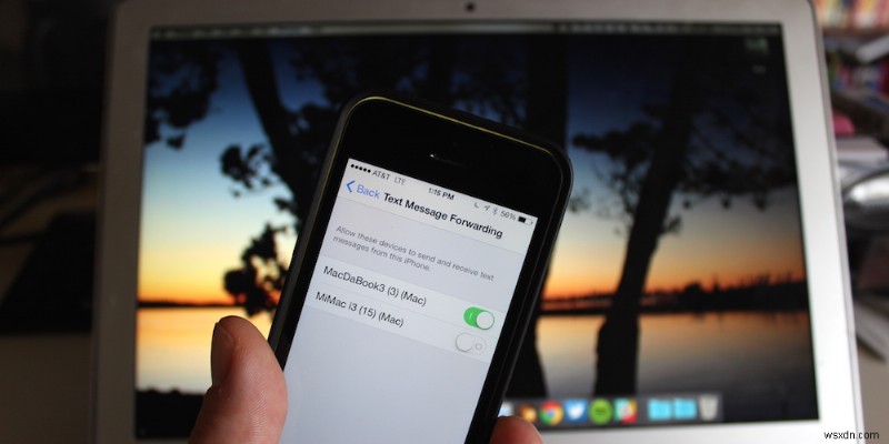 30일간의 iOS 팁:Mac으로 문자 메시지 전달