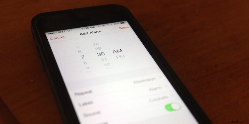 30일간의 iOS 팁:요일별로 다른 알람 설정