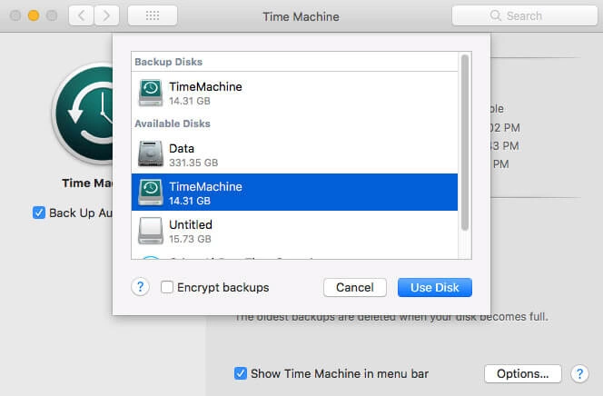 Mac에서 Pro처럼 Time Machine을 사용하는 방법:사용 설명서 