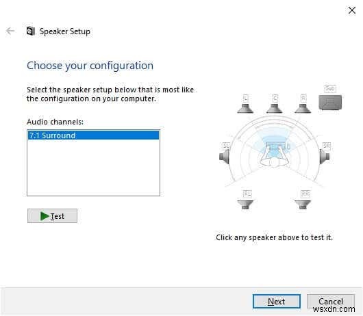 Windows 10에서 서라운드 사운드를 설정하는 방법