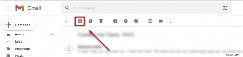 Gmail의 아카이브 작동 방식
