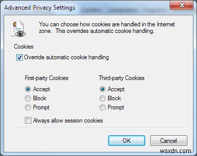 Internet Explorer에서 쿠키를 활성화하는 방법