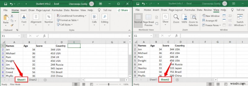 두 Excel 파일을 비교하고 차이점을 강조하는 방법