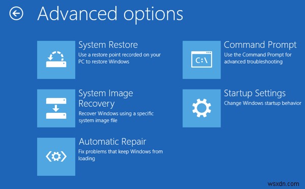Windows 10의 백업, 시스템 이미지 및 복구에 대한 OTT 가이드 