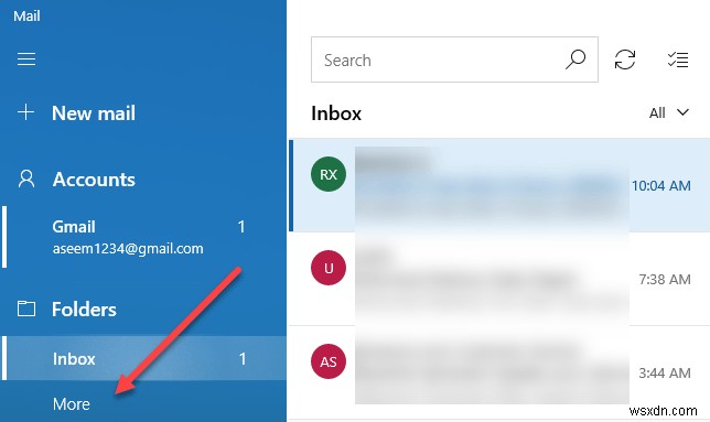 Windows 10에서 Gmail을 설정하는 방법 