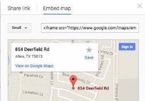 웹사이트에 Google 지도 운전 경로 추가
