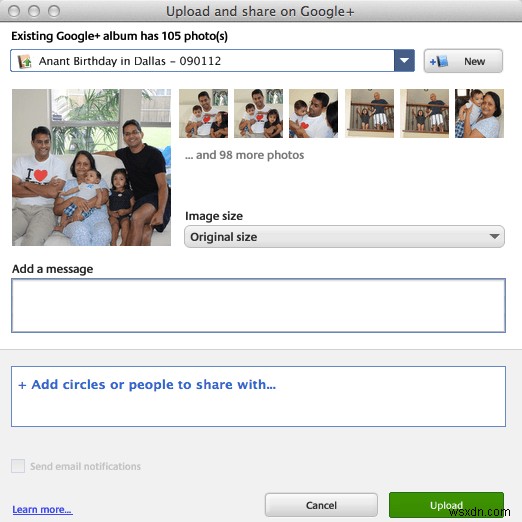Google+ 사진으로 Picasa를 설정하는 방법