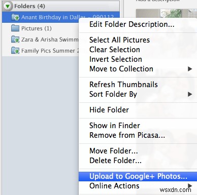 Google+ 사진으로 Picasa를 설정하는 방법