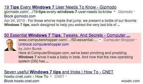 Google 검색 결과에서 특정 웹사이트를 차단하는 방법