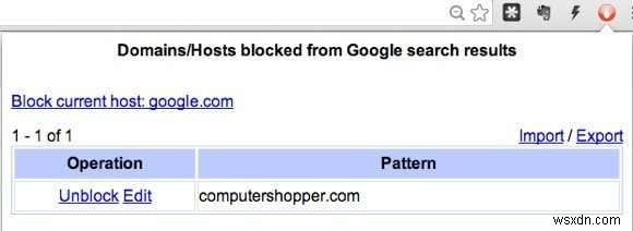 Google 검색 결과에서 특정 웹사이트를 차단하는 방법