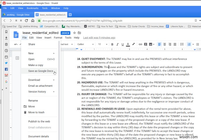 PDF를 Google 문서 형식으로 변환하는 방법