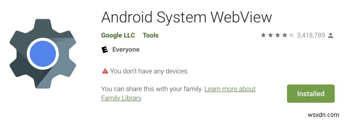 Android 시스템 WebView란 무엇입니까?