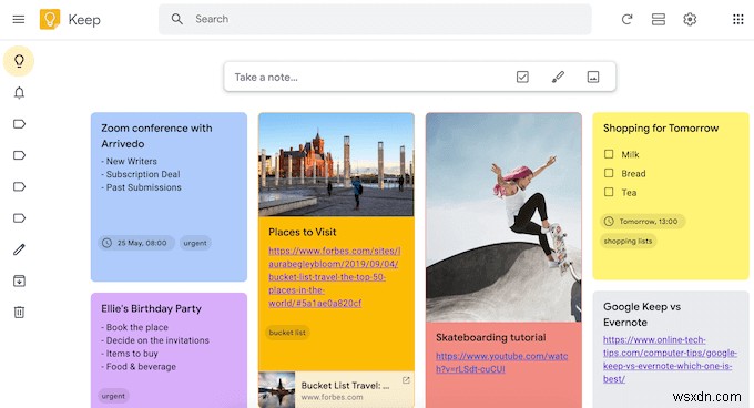 Chrome의 Google Keep 확장 프로그램으로 웹 서핑을 즐기는 방법