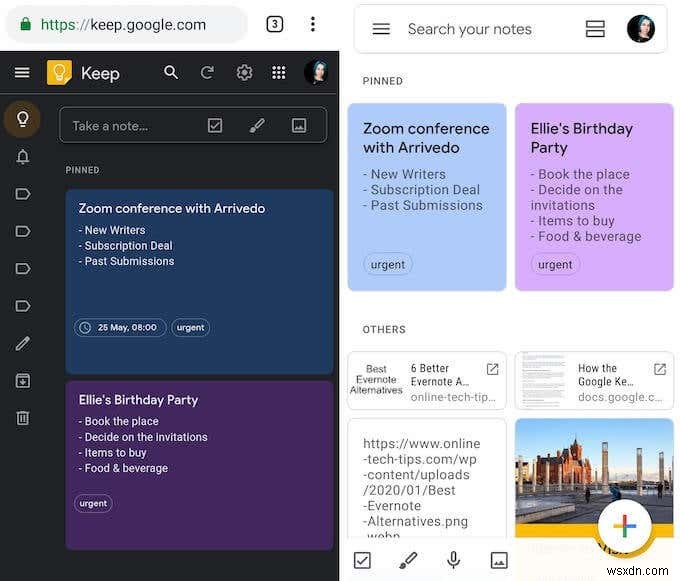 Chrome의 Google Keep 확장 프로그램으로 웹 서핑을 즐기는 방법