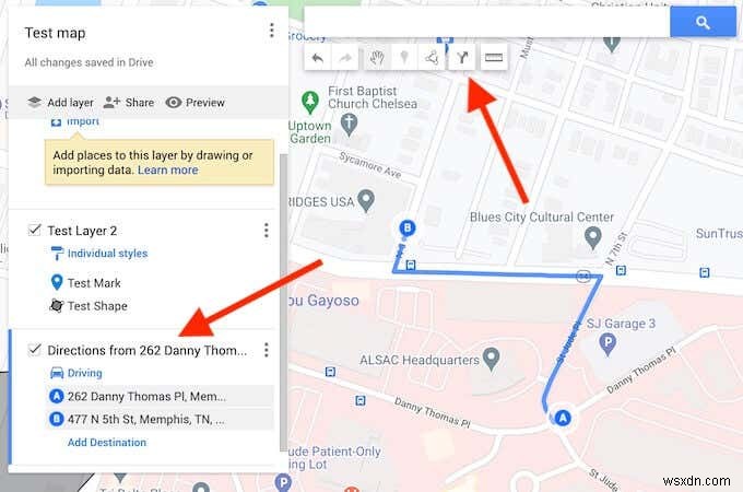 Google 지도에서 맞춤 경로를 만드는 방법