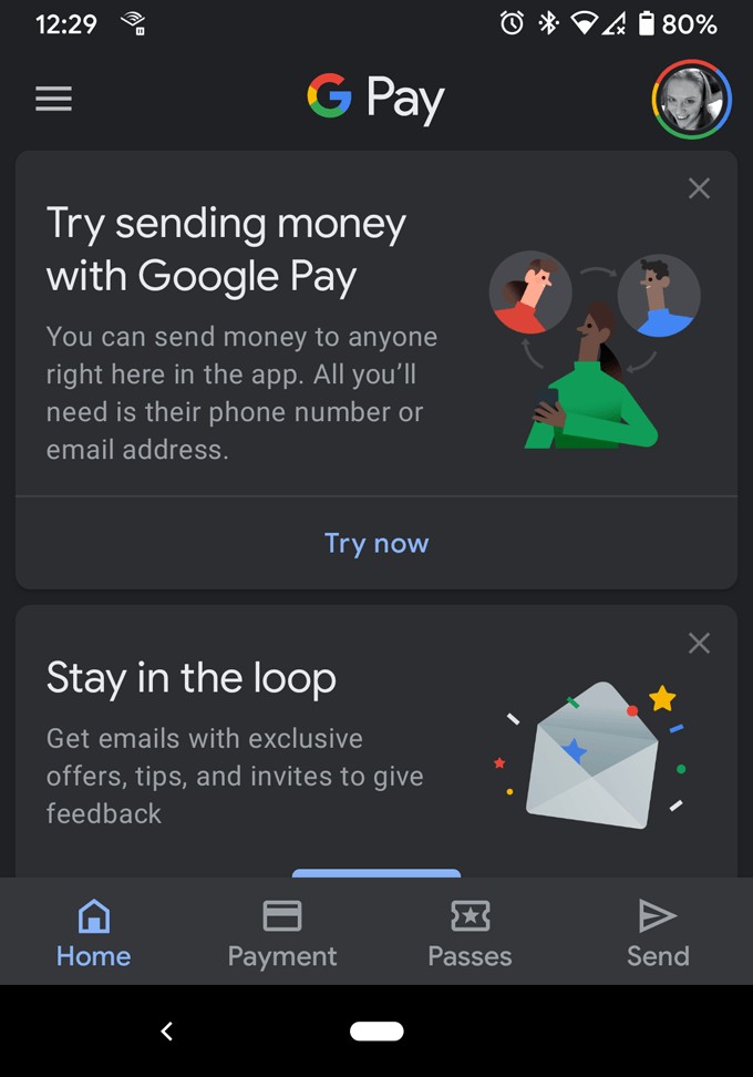 Google Pay로 이메일을 통해 송금하는 방법
