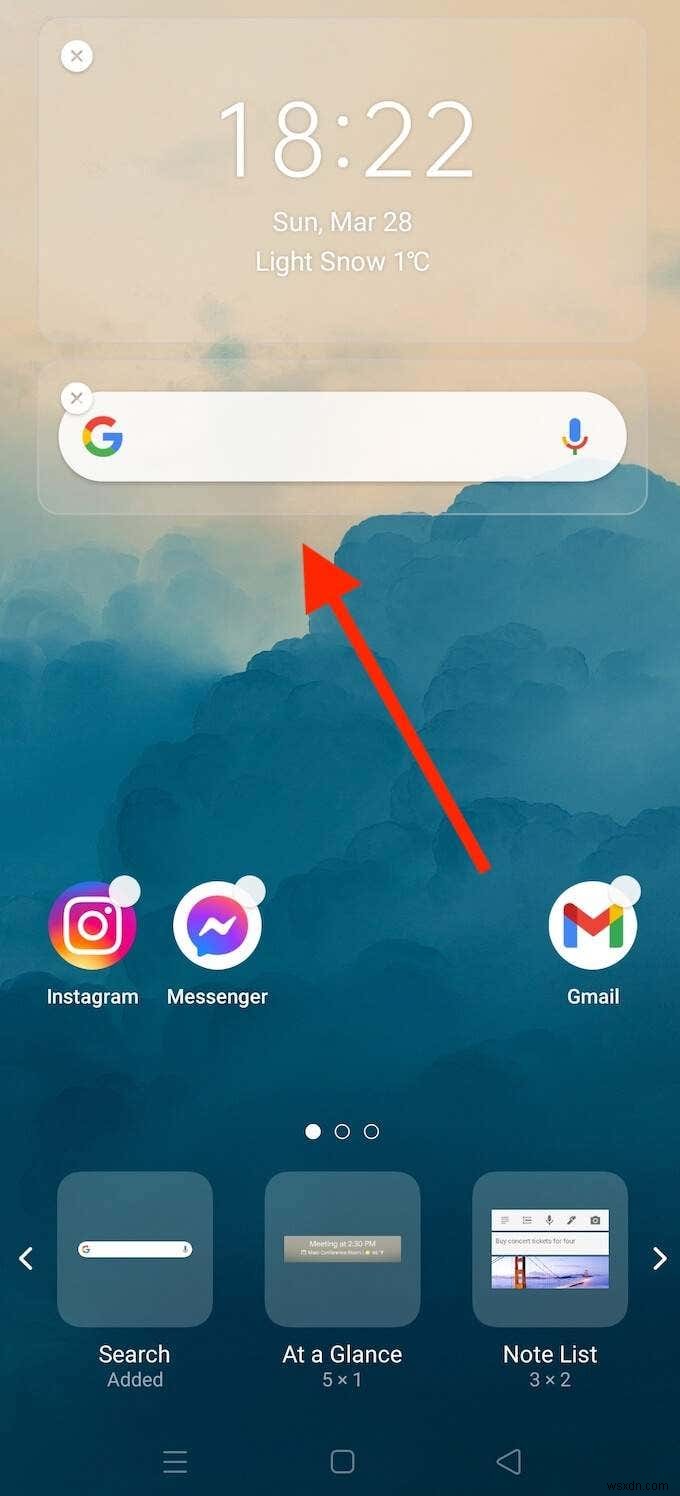 Google 검색창 위젯이 누락되었습니까? Android에서 복원하는 방법