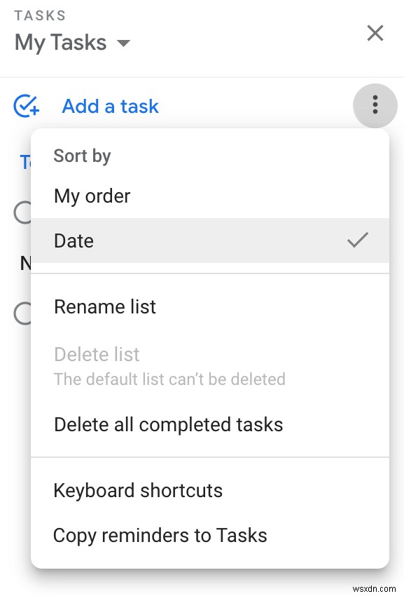 Google Tasks 사용 방법 – 시작 안내서