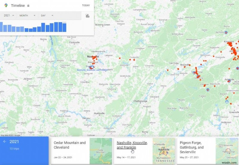 Google 지도 위치 기록:Google 지도로 할 수 있는 5가지 유용한 작업